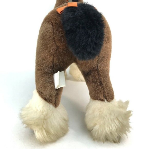 HERMES Elmy PM Horse pony Plush Doll object Brown - Picture 5 of 10